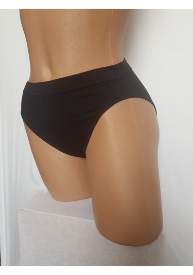 Yeni Inci S20 - 3 Adet Kadın Klasik Slip Külot Beyaz - Siyah