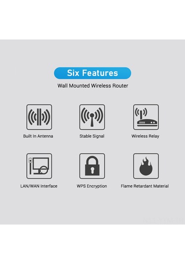 Geeksen Duvar Kurulu 300m Wifi Ap Router, Usb Şarj Çıkışı, 90-260v, Bej Renk, Alüminyum+abs Malzeme, Kablosuz Erişim Noktası