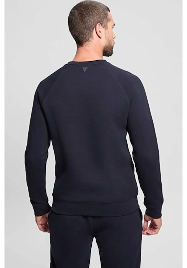 Guess Erkek Sweatshirt Lacivert