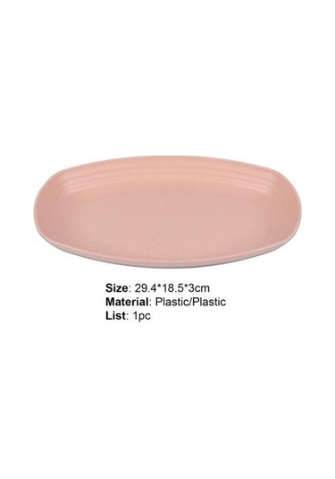 Mavi Pratik Kaymaz Taban Yemek Tabağı Yaygın Olarak Kullanılan Çizilmez Plastik Yemek Tabağı