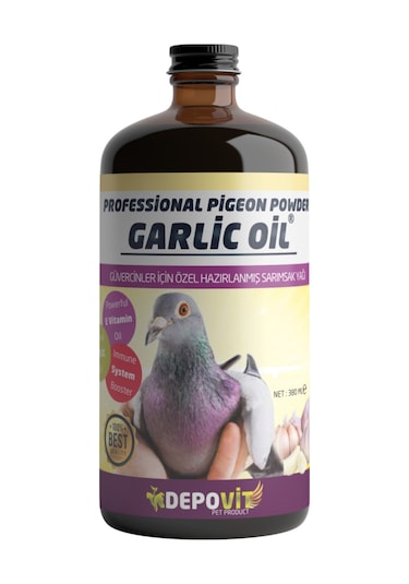 Depovit Garlic Oil Güvercinler İçin Sarımsak Yağı 380 ML