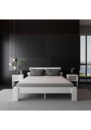 Lotus Mdf Karyola Kolay Kurulum-979 140x200