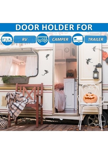 Fastbuy 4 Takım 6 Inç T Tarzı Abs Kapı Mandalı Kilit, Rv Römorku Kapı Tutucu Beyaz