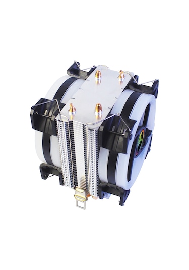 Gametech Freezer HD 2.0 AMD / Intel Gaming Rainbow Kule Tipi İşlemci Fanı 95 W TDP