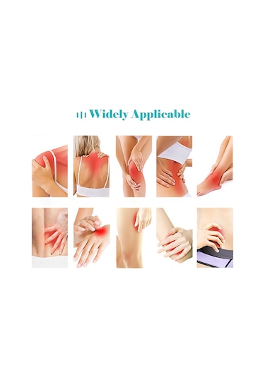 Ranyeek Gümüş Tens+ems Fizyoterapi Cihazı - 4 Kanal, 15 Mod, 20 Seviye Şiddet - Omuz, Boyun, Bel Ağrısı Alıcı - Akıllı Zamanlayıcı Pil Dahil Değil Gümüş