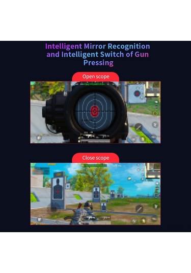 Yaozixa M16 Bt5.1 Kablosuz Klavye Fare Dönüştürücü - Aı Akıllı Tutanak Sistemi Ve Otomatik Tıklama Özelliği İle Android/ios Uyumlu