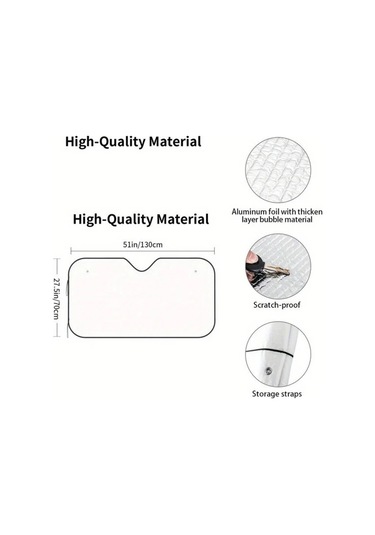 Chuangyinshop Kırmızı Göz Rüzgarlık Güneşlik Oto Güneşliği Uv Koruma Katlanır 4 Vantuz Soğuk Tutar Plaj Manzara