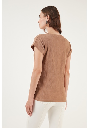 Lela Bayan Bluz 5865039 Camel CAMEL