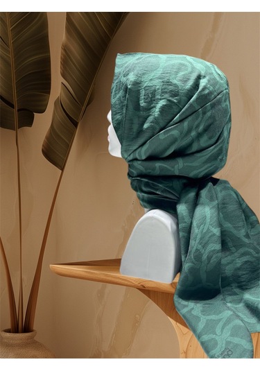 Trend J. Viskon Şal-2 Yeşil Yeşil