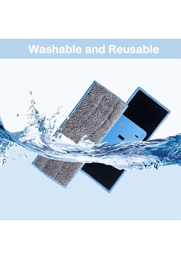 Unimarket M6 Robot Süpürge İçin 10'lu Paket Islak Paspas Pedleri, Ultimate Temizlik Süpürge Yedek Parçaları 10 Adet