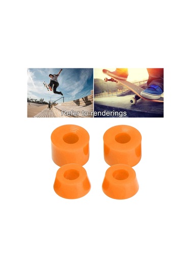 Homyl 4x 92a Kaykaylı Kamyon Burcu Longboard Yedek Turuncu Turuncu Çok Renkli