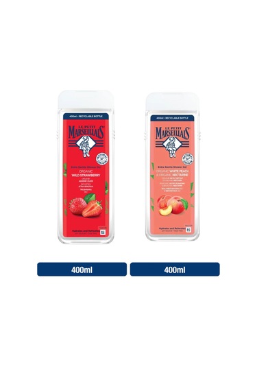 Akdeniz Çileği Duş Jeli 400ml + Şeftali Ve Nektarin Duş Jeli 400ml Diğer