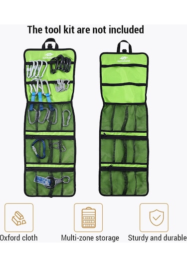 Luckstone Tırmanma Quickdraw Asılı Saklama Çantası Tırmanma Dişlisi Sarı