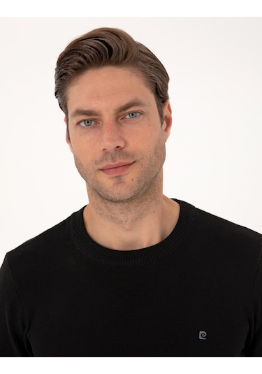 Pierre Cardin Erkek Siyah Kazak /triko 50314192-vr046 Siyah