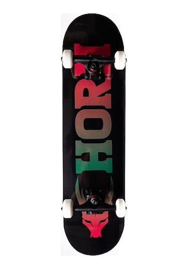 Horn 8.0 Classic Logo Rasta Complete Profesyonel Kaykay Çok Renkli