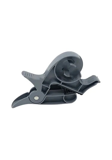 Yuntech01 Sarıcı Kağıdı Tutucu Ve Bant Dağıtıcı - Kesici Fonksiyonlu Abs Malzeme - Ev Ve Ofis İçin Dayanıklı Paketleme Aracı Gri 1 Adet