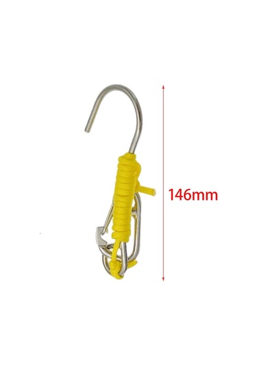 Homyl Dalış Kancası Hızlı Serbest Bırakma Tokası Sarı