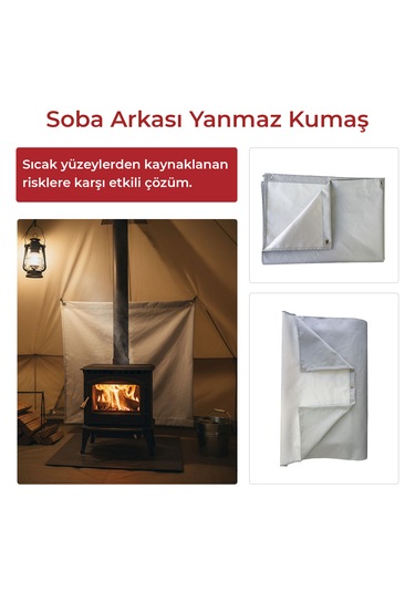 Soba Arkası Koruma Kumaşı 100x140cm