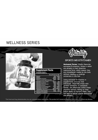 Centurion Labz Vitality Vitamin Complex 120 Vegan Kapsül
