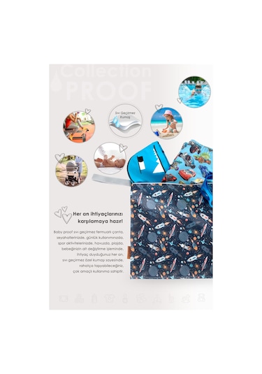 Proof Kirli Temiz Çantasi Galaxy Çok Renkli