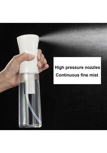 Yifomall 500ml Siyah Sprey Şişesi - Yüksek Basınçlı İnce Sis Püskürtme, Dezenfektan Ve Nemlendirme İçin