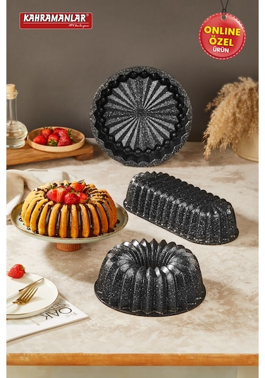 Kahramanlar Helegra 3'lü Kek Kalıbı