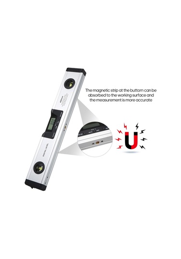 Ccgloball 400mm Dijital Lazer Marangozluk Için Seviye Açı Ölçer