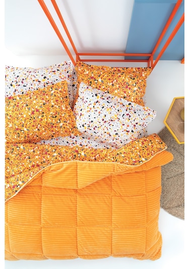 Yataş Bedding Terazzo Çift Kişilik Triola Set - Sarı