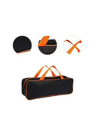 Dolıty Izgara Gereçleri Saklama Çantası Hafif L-turuncu-siyah L Turuncu Siyah