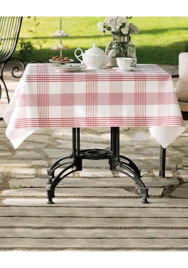 Madame Coco Majori Pvc Masa Örtüsü Mpv-23100 X 140 Cm-kırmızı