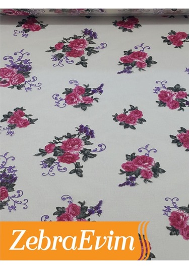 Çift Mekanizmalı Yakma Tül Stor Zebra Perde Etek Dilim  (163283879) Ekru 10 x 200 Boncuklu Standart