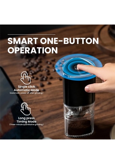 Youmex Evde Kullanım İçin Elektrikli Kahve Fincanı, İnce Toz Haline Getiren Otomatik Değirmen, Tıbbi Bitkiler İçin De Faydalı, 25g Ölçekli, Usb Şarjlı Siyah