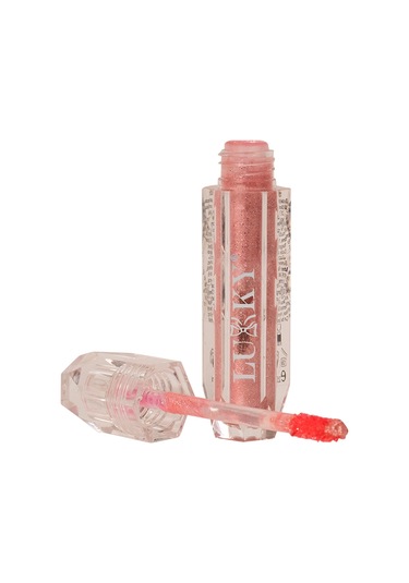 Lukky Şeftali Aromalı Karamel Dudak Parlatıcısı