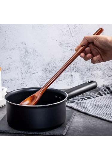 Niandahoome Uzatılmış Saplı Ahşap Bar Mutfağı Kaşığı 175545608