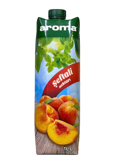 Aroma Şeftali Nektarı 1 Lt X 6 Adet