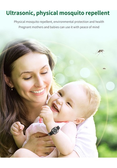 Padalink Siyah F8 Ultrasonik Sinsi Çıkarıcı Saat - Dışarıda Taşınabilir, 7 Gün Kullanim Süresi, Silikon + Metal Malzeme