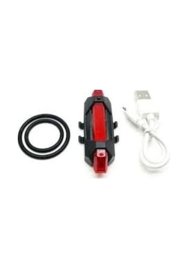 Bisiklet Arka Stop Uyarı Lambası Kırmızı