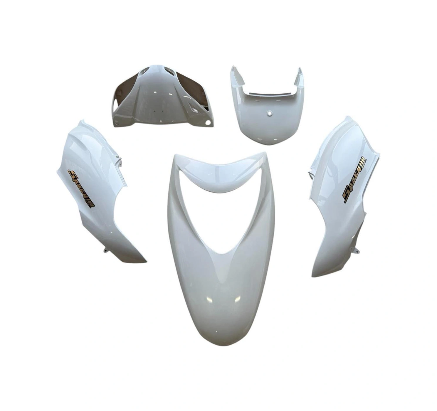 Honda Spacy 110 Kaporta Set 5 Parça Boyalı Aksam Beyaz