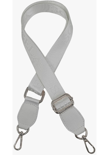 Sosela 99-90004 Beyaz 4 Cm Kolon Nikel Askı Çanta Aksesuar - Beyaz