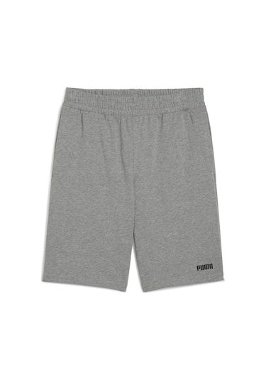 Puma Essentıals Logo Jersey 10 Erkek Şort 686781 03 Gri