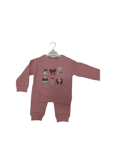 Babydoll 2li Takım Sani-11526 Pembe