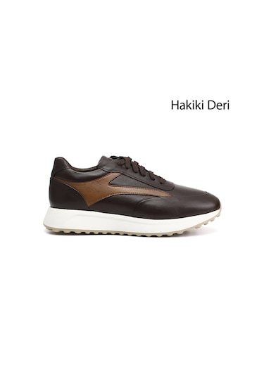 Gönderi(R) Gönderi R Erkek Kahverengi Bağcıklı Hakiki Deri Sneaker Ddma83531648