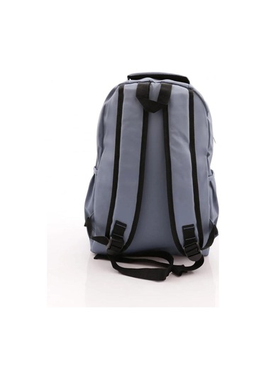 Young Maskotlu Çift Göz Okul Çantası51706 Gri Desenli