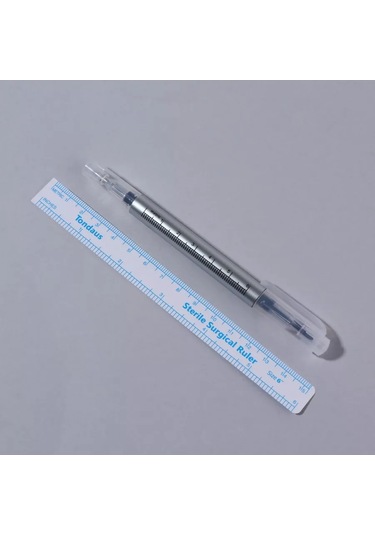 Qf Deri İşaretleme Seti: Keçeli Kalem Ve Cetvel 258329725 Siyah