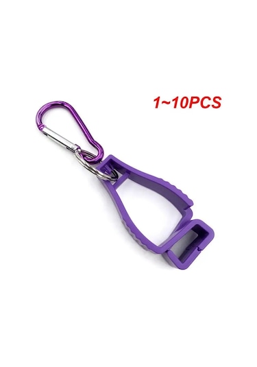 Stil C 5 Adet-1 10 Adet İş Eldivenleri Koruma Anti-kayıp Çalışma Eldivenleri Klipler Açık Dağcılık Eldiveni İçin Güvenlik Eldiven Tutucu Kapmak Klip