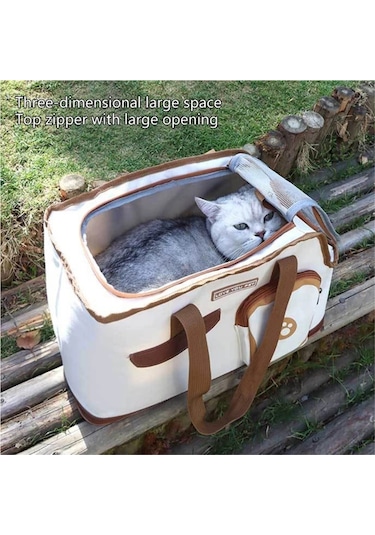 Jialan Küçük Pet Köpek Taşıyıcıları İçin Açık Taşıyıcı Çanta