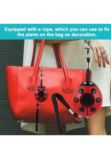 120db Uğurböceği Şekilli Kişisel Alarm Huiliang