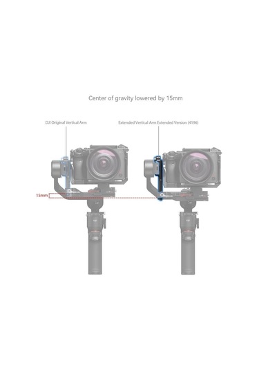 Smallrig 4196 Djı Rs 3 Mini İçin Genişletilmiş Dikey Kol