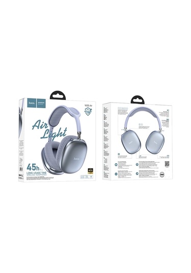 Hoco W35 Air Light Aux Destekli Bluetooth 5.3 Kablosuz Kulak Üstü Kulaklık