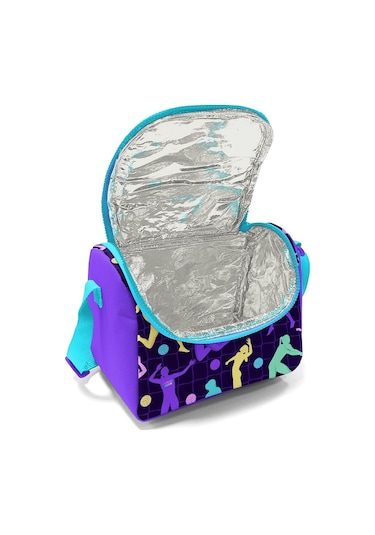 Coral High Kids Mor Voleybol Desenli Thermo Beslenme Çantası 11776